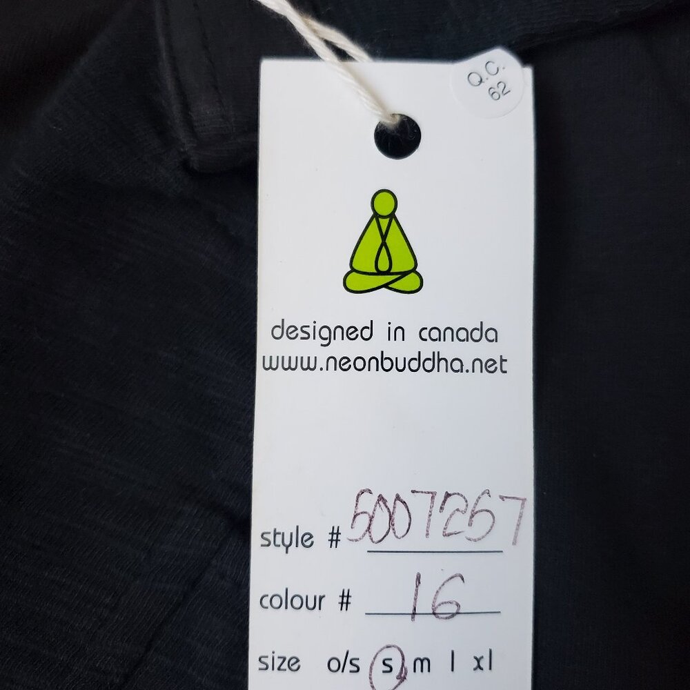 NWT Neon Buddha Black Blazer/Jacket with Pockets and Statement Buttons in Size S - Picture 13 of 13